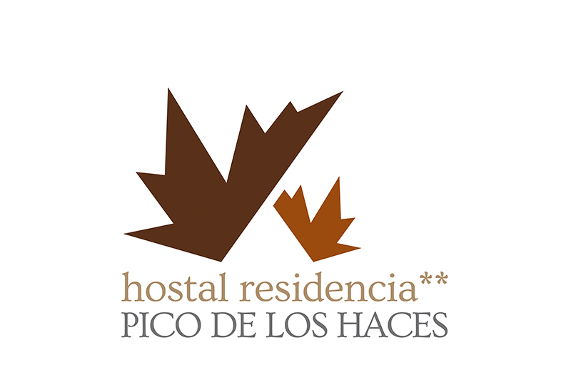 Identidad visual Corporativa Pico de los Haces. Diseño de imagotipo y logotipo.