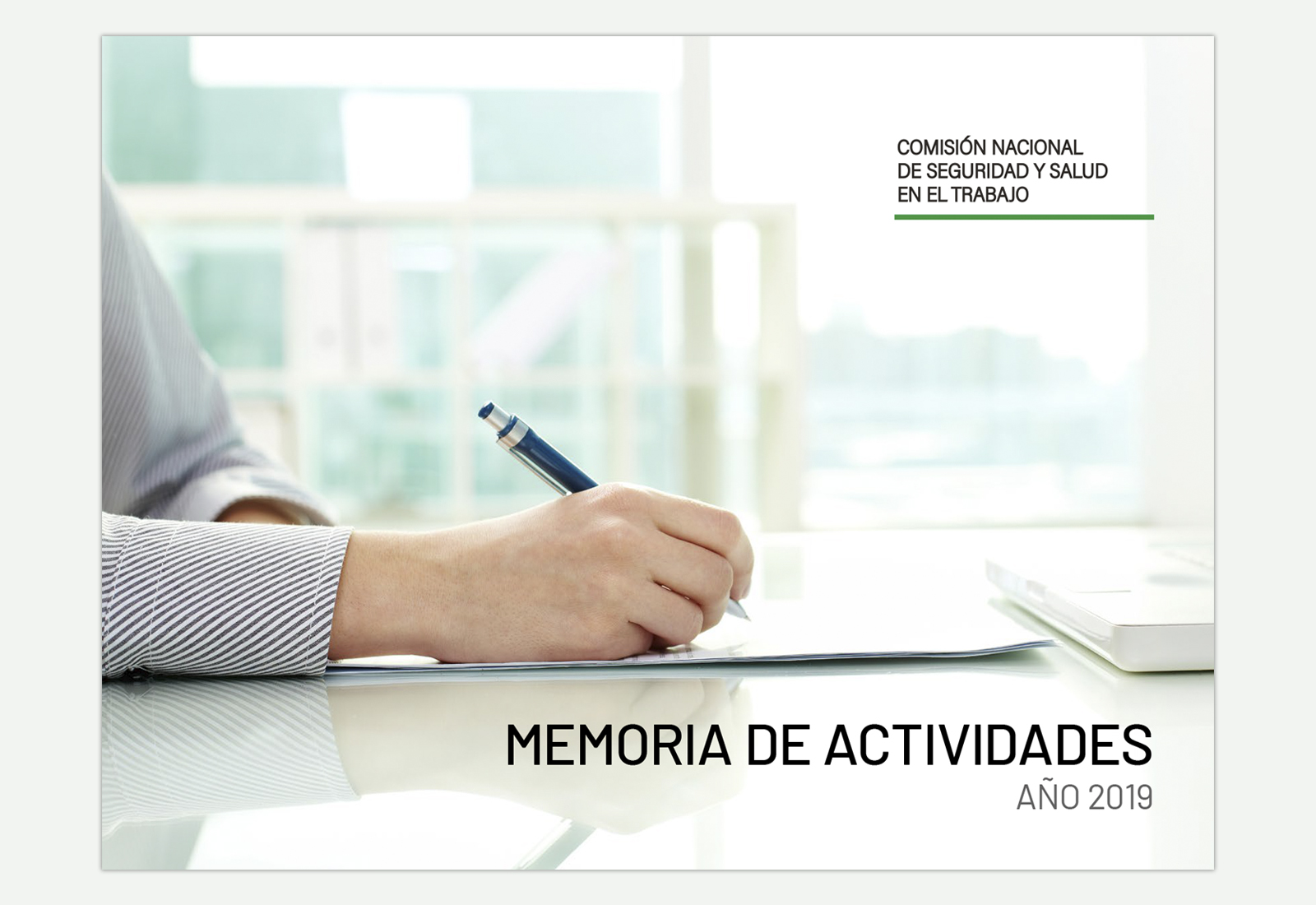 Maquetación memoria actividades 2019 - CNSST